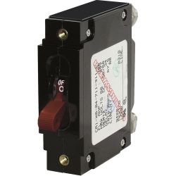 Blue Sea Systems C-Series Red Toggle Circuit Breaker CA1 - Single Pole 100 Amp | Blackburn Marine Supply